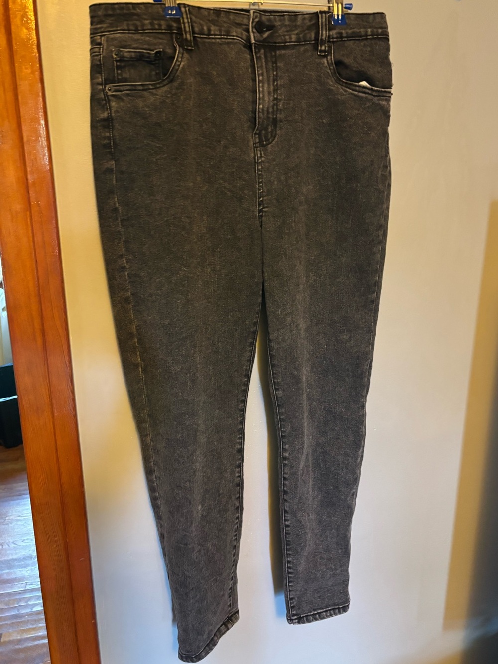 Aeropostale Black Acid Wash Jeggings